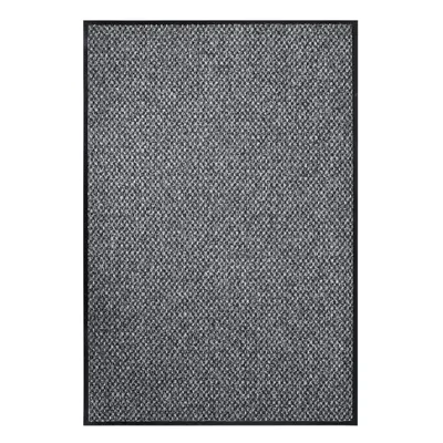 vidaXL Doormat Grey Home Decorative Floor Welcome Front Door Barrier Mat Rug