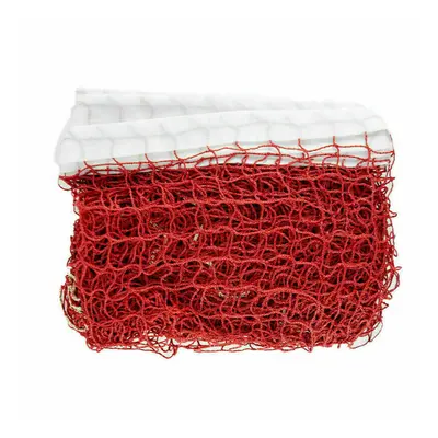 (Red) 6.1x0.76m Badminton Net Volleyball Tennis Training Net Beach Net Indoor Outdoor Sport Game