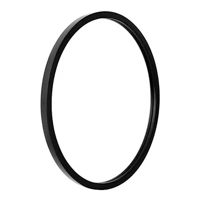 Umbra Hub Wall Mirror with Rubber Frame - 18-Inch Round Wall Mirror For Entryways, Washrooms, li