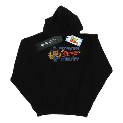 (4XL, Black) Disney Mens Toy Story Giggle McDimples Pet Patrol Hoodie