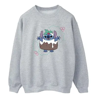 (XXL, Sports Grey) Disney Womens/Ladies Lilo & Stitch Pudding Holly Sweatshirt