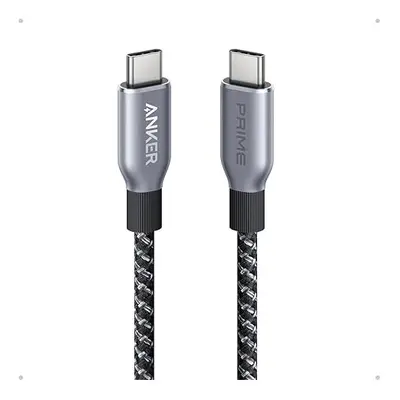 Prime USB C to USB C Cable, 240W ft Fast Charging USB C Cable, Upcycled-Braided Nylon with High 