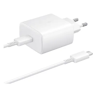 Charger Samsung Original USB-C to USB-C Fast Charging 2.0 Cable White