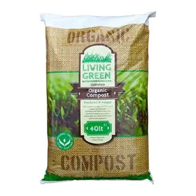 Living Green Organic Compost Worm Cast - 40L