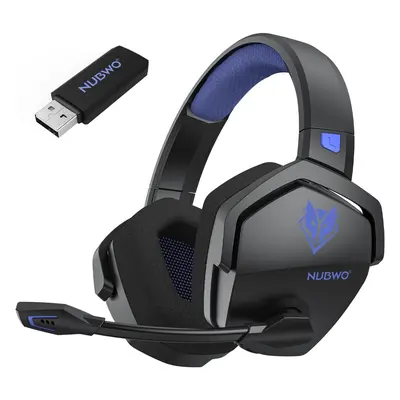 G06 Dual Wireless Gaming Headset with Microphone for PS5, PS4, PC, Mobile, Switch: 2.4GHz Wirele