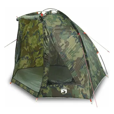 (camouflage) vidaXL Fishing Tent Waterproof Lightweight Tent Patio Camping Tent Day Shelter