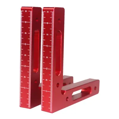 (1pc) Degree Precise Clamping Square Scales Woodworking Machinist Positioning Right Angle Ruler 