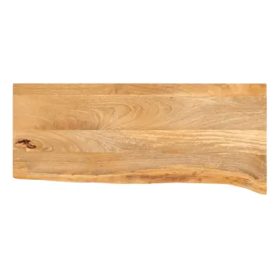 vidaXL Table Top Live Edge Replacement Board Dining Table Top Solid Wood Mango