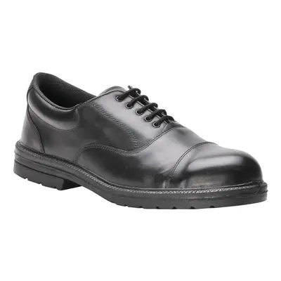 (6.5 UK, Black) Portwest Mens Steelite Executive Leather Oxford Shoes