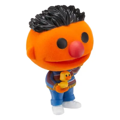 Funko Pop Sesame Street Ernie Flocked Exclusive Vinyl Figure