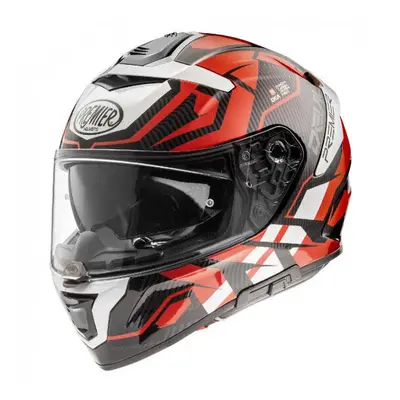 (L) Premier Devil JC Full Face Helmet Black / Red