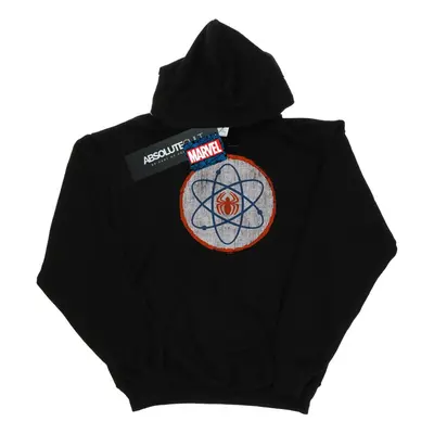 (S, Black) Marvel Womens/Ladies Spider-Man Atom Hoodie