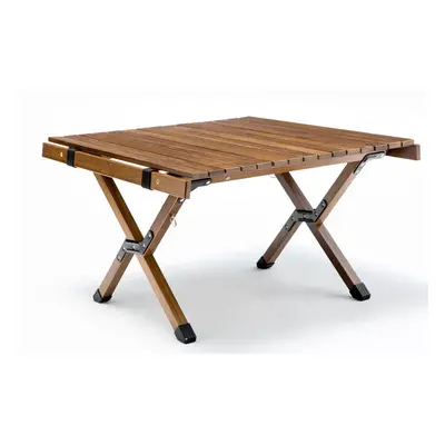 62cm Foldable Bamboo Outdoor Camping Table Waterproof Wood Wooden Travel - Small