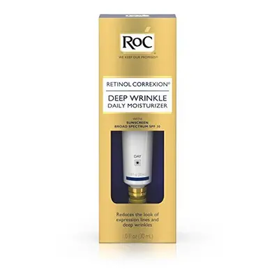 Roc Retinol Correxion Deep Wrinkle Treatment Daily Moisturizer With Sunscreen Broad Spectrum spf