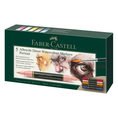 Faber-Castell Albrecht DÃ¼rer Watercolour Marker with Double Tip for Flat and Precise Colour App