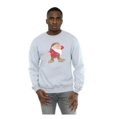 (L, Heather Grey) Disney Mens Classic Grumpy Sweatshirt