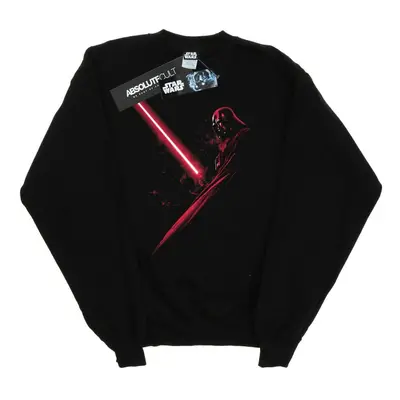 (M, Black) Star Wars Mens Darth Vader Shadow Sweatshirt