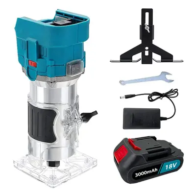 Replace For Makita DRT50ZX4 18v LXT Brushless Cordless Router Trimmer +Battery +Charger