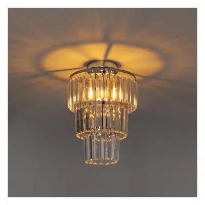 Crystal Mount Ceiling Light