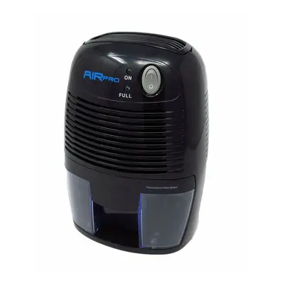 (Black) Dehumidifier Mini Compact 500ml Air Damp Moisture AirPro