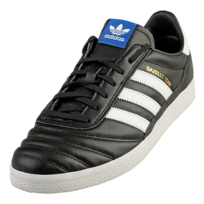 (8) adidas Gazelle Team Mens Fashion Trainers in Black White