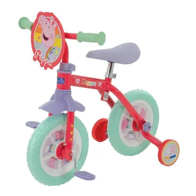 Peppa Pig My First 2-in-1 10in Training Bike