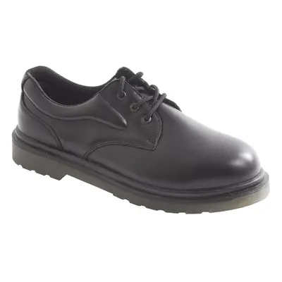 (12 UK, Black) Portwest Mens Steelite Leather Air Cushioned Safety Shoes