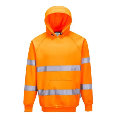 (XXL, Orange) Portwest Mens Hi-Vis Safety Hoodie