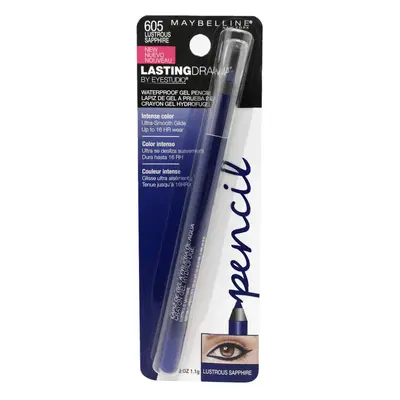 Maybelline New York Eyestudio Lasting Drama Waterproof Gel Eye Pencil Lustrous Sapphire 0.04 Oun