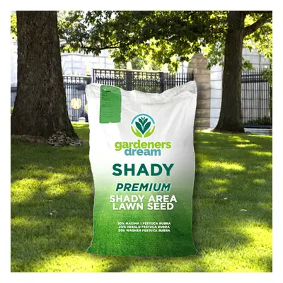 10Kg Gardeners Dream Shady Lawn Dark Area Under Trees Quality Grass Seed