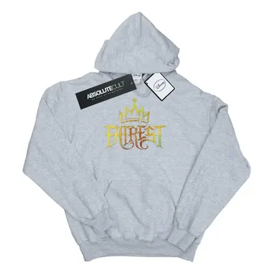 (9-11 Years, Sports Grey) Disney Girls The Descendants Fairest Gold Hoodie