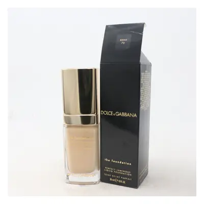 (75 Bisque) Dolce & Gabbana Perfect Luminous Liquid Foundation 1.0oz/30ml New With Box