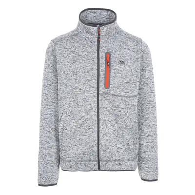 (M, Grey Marl) Trespass Mens Fleece Jacket Full Zip Bingham