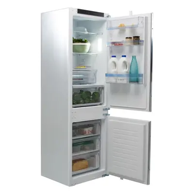 Bosch Serie KIN86VSE0G Integrated 60/40 Frost Free Fridge Freezer with Slided-mounted Kit - Whit