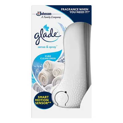 Glade Sense & Spray Air Freshener, Motion Activated Automatic Odour Eliminator for Home, Starter