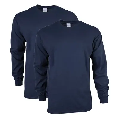 Gildan Men's Ultra Cotton Long Sleeve T-Shirt Style G2400 Multipack