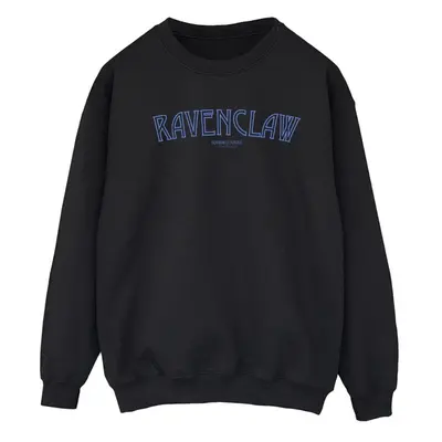 (L, Black) Harry Potter Womens/Ladies Ravenclaw Logo Sweatshirt