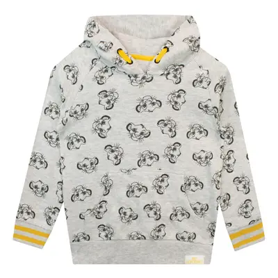 Disney Boys Lion King Hoodie Size Grey