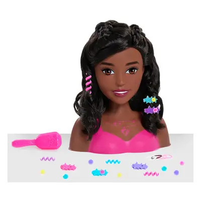 Barbie Fashionistas 8-Inch Styling Head Dark Brown Pieces Include