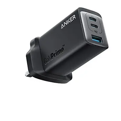 USB C Plug, Anker USB C Charger, Anker Charger GaNPrime 65W, PPS 3-Port Fast Wall Charger for Ma