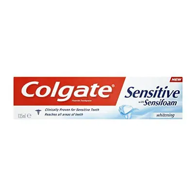 Colgate Sensitive with Sensifoam Whitening Toothpaste, ml