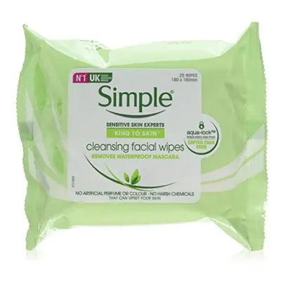 Simple Facial Cleansing Wipes - Pack of