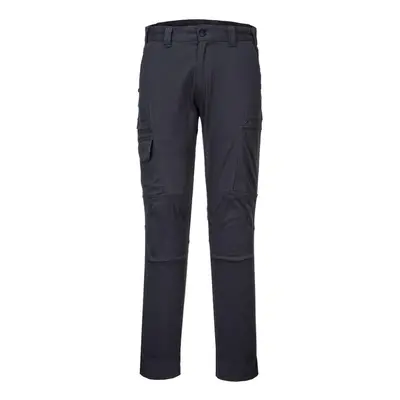 (33R, Metal Grey) Portwest Mens KX3 Cargo Trousers