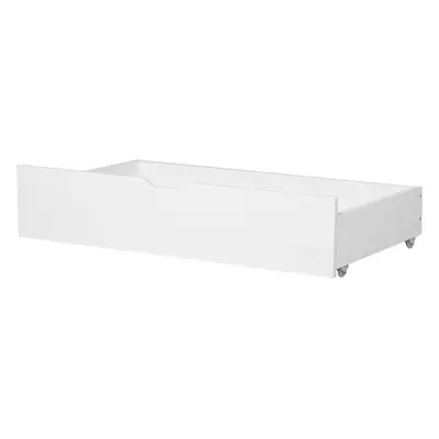 Set of Bed Storage Drawers Wood RUMILLY White