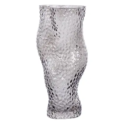 Flower Vase DYTIKO Glass cm Grey