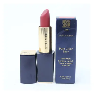 (320 Rumor Denied (Sheer Matte)) Estee Lauder Pure Color Envy Sculpting Lipstick 0.12Oz New In B