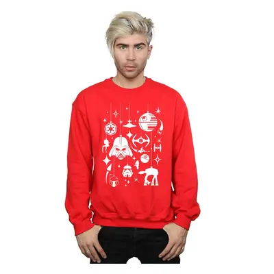 (XL, Red) Star Wars Mens Christmas Decorations Sweatshirt