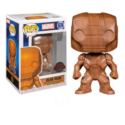 Iron Man Wood Deco US Exclusive Pop! Vinyl