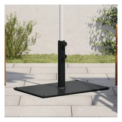 vidaXL Parasol Base for Ã32/38/48 mm Poles Umbrella Base kg Rectangular