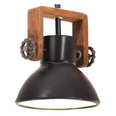 (black) vidaXL Industrial Hanging Lamp W Round E27 Light Multi Colours Multi Sizes